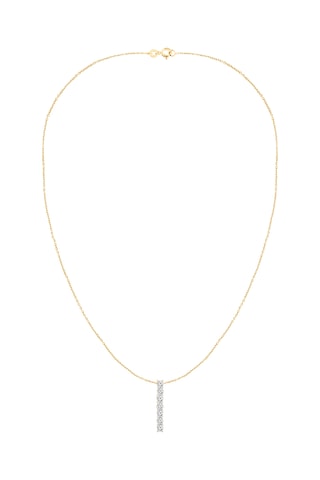 Collar - Oro amarillo y diamantes