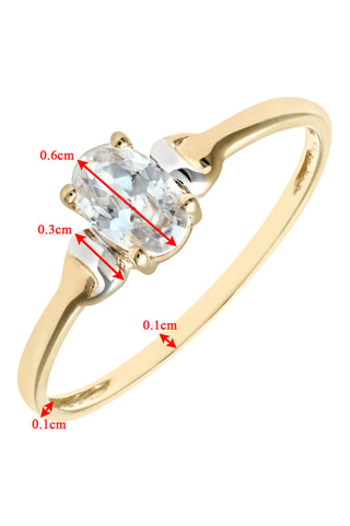 Anillo - Oro amarillo y oro blanco