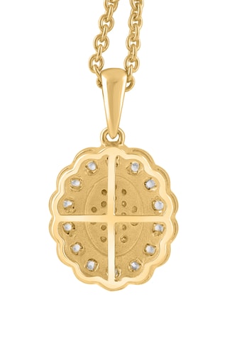 Collar - Oro amarillo y diamantes