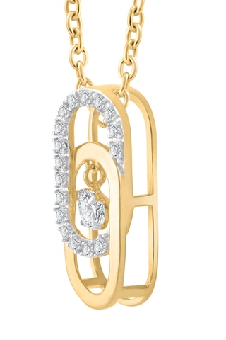 Collar - Oro amarillo y diamantes