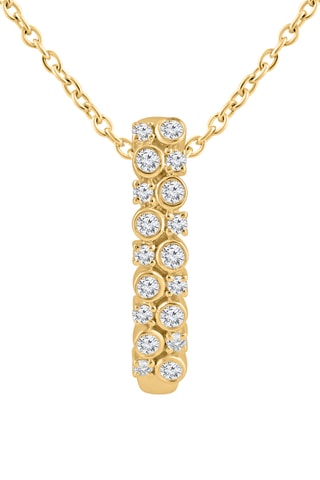 Collar - Oro amarillo y diamantes