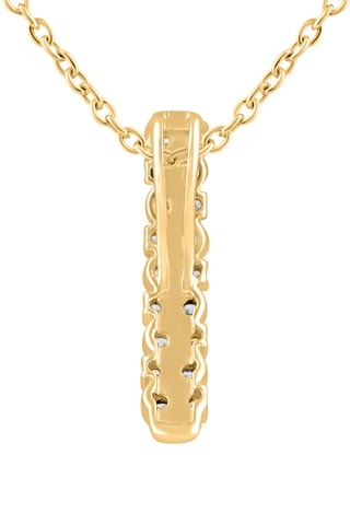 Collar - Oro amarillo y diamantes