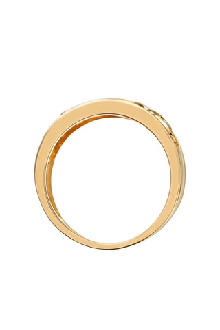 Anillo - Oro amarillo y diamantes