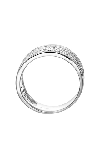 Alianza - Oro blanco y diamantes