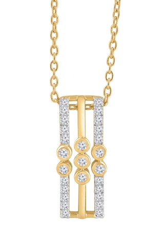 Collar - Oro amarillo y diamantes