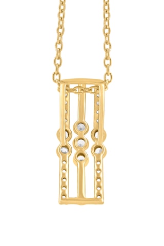 Collar - Oro amarillo y diamantes