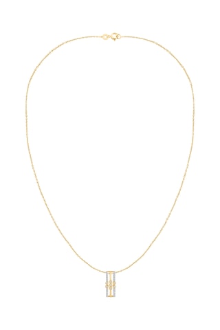 Collar - Oro amarillo y diamantes