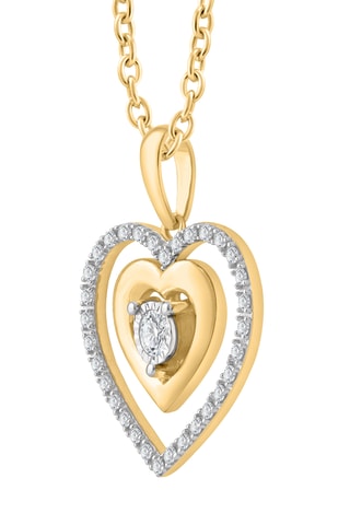 Collar - Oro amarillo y diamantes