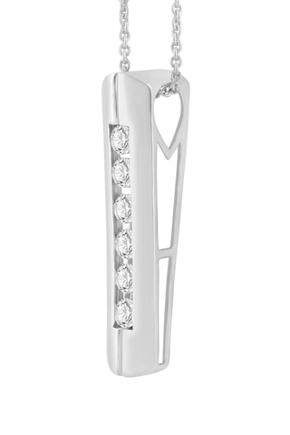 Collar - Oro blanco y diamantes