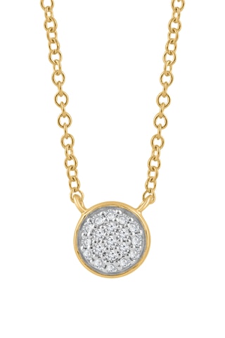 Collar - Oro amarillo y diamantes