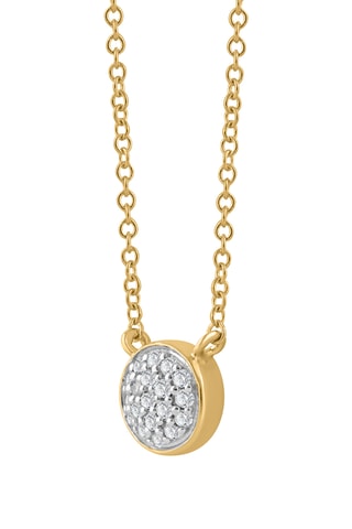 Collar - Oro amarillo y diamantes