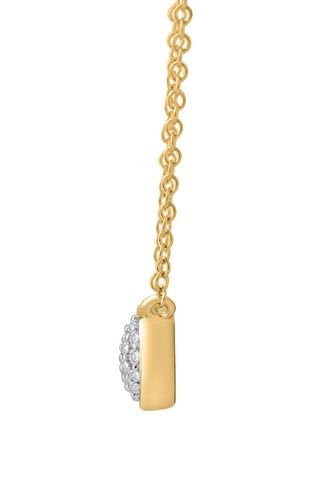 Collar - Oro amarillo y diamantes