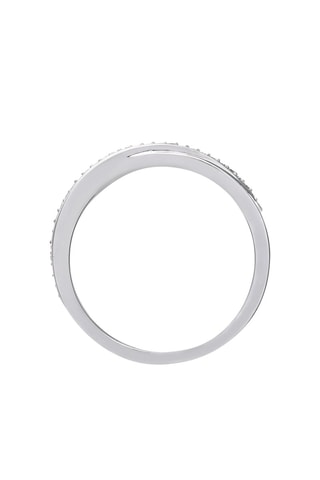 Alianza - Oro blanco y diamantes