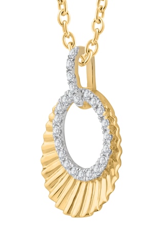 Collar - Oro amarillo y diamantes