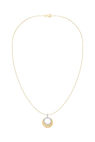 Collar - Oro amarillo y diamantes