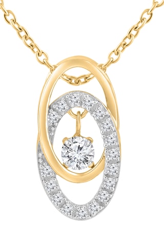 Collar - Oro amarillo y diamantes