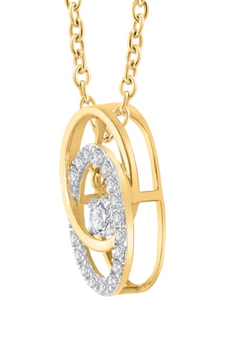 Collar - Oro amarillo y diamantes