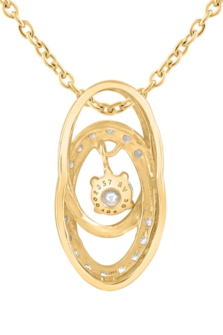 Collar - Oro amarillo y diamantes