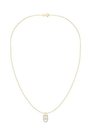 Collar - Oro amarillo y diamantes
