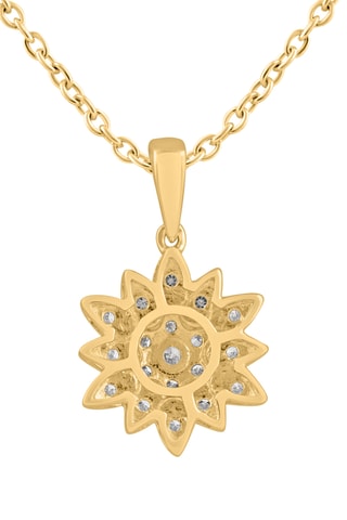 Collar - Oro amarillo y diamantes
