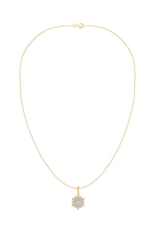 Collar - Oro amarillo y diamantes
