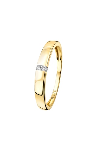 Anillo - Oro amarillo y diamantes