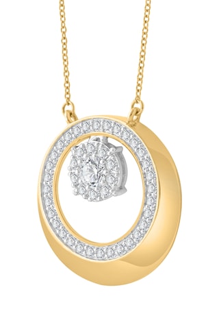 Collar - Oro amarillo y diamantes