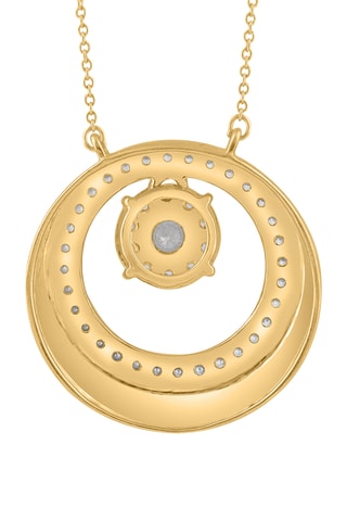 Collar - Oro amarillo y diamantes