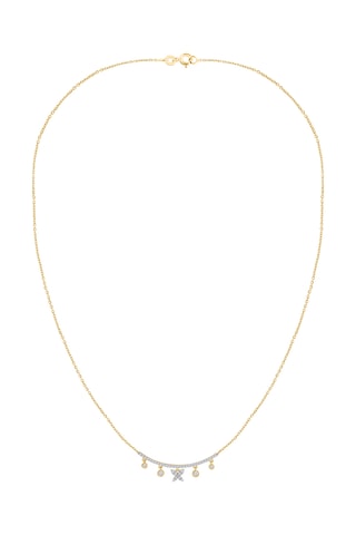 Collar - Oro amarillo y diamantes