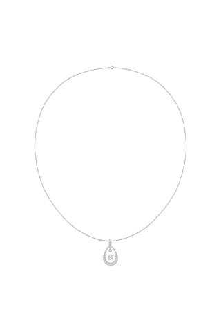 Collar - Oro blanco y diamantes