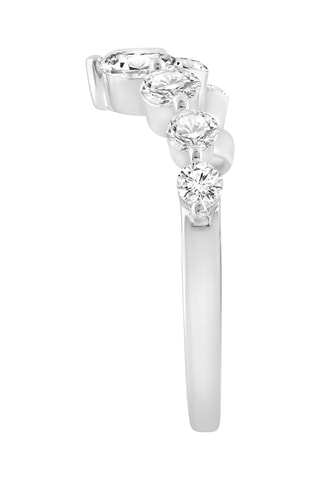 Anillo - Oro blanco y diamantes