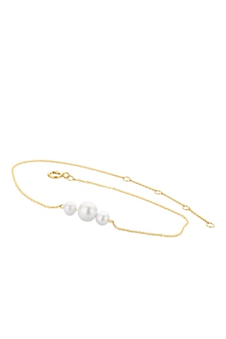 Pulsera - Oro amarillo y perlas cultivadas de agua dulce