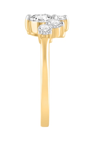 Anillo - Oro amarillo y diamantes
