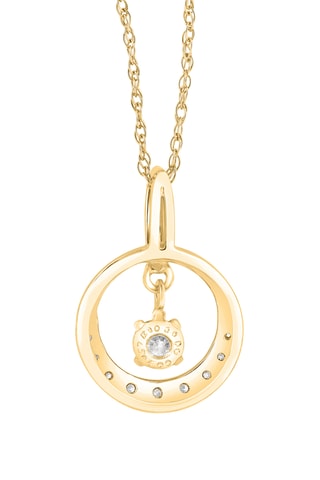 Collar - Oro amarillo y diamantes
