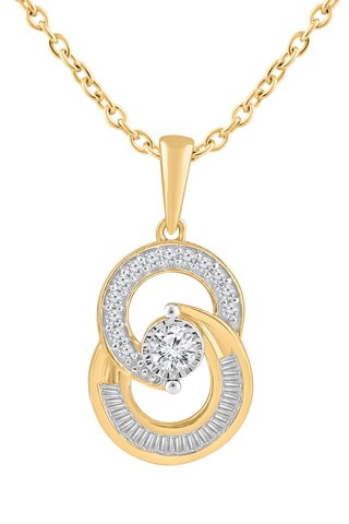 Collar - Oro amarillo y diamantes