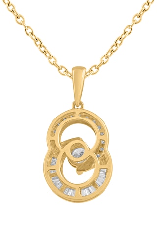 Collar - Oro amarillo y diamantes