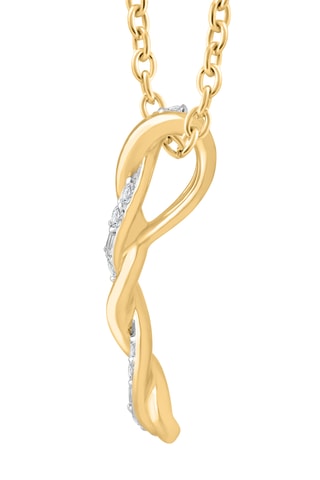 Collar - Oro amarillo y diamantes