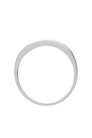 Alianza - Oro blanco y diamantes