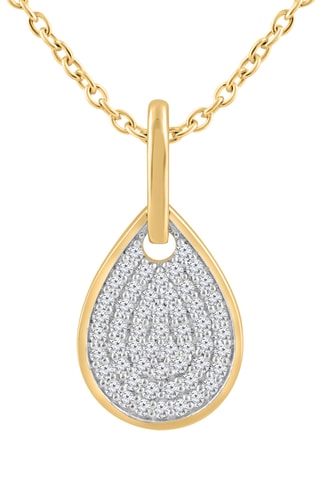 Collar - Oro amarillo y diamantes