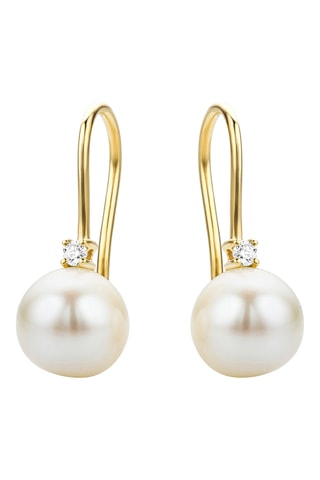Pendientes - Oro amarillo y diamantes