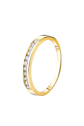 Anillo - Oro amarillo y diamantes