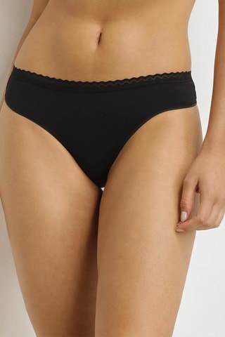 Tanga Daily Micro - Negro - Dim