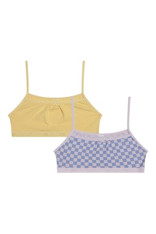 2 tops deportivos Les Pockets - Amarillo - Dim
