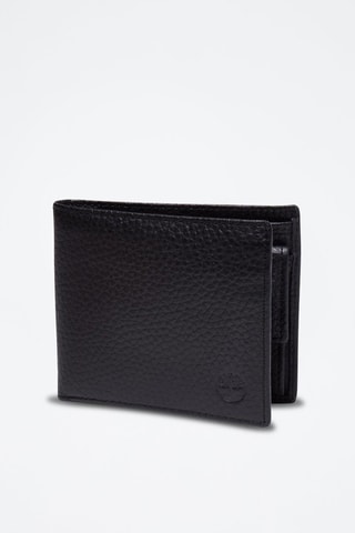 Cartera de piel - Negro