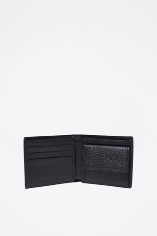 Cartera de piel - Negro