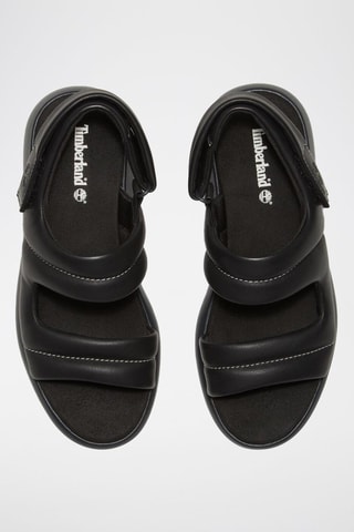 Sandalias de piel - Negro