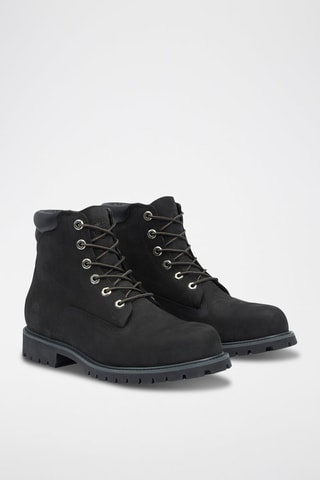 Botas de piel - Negro