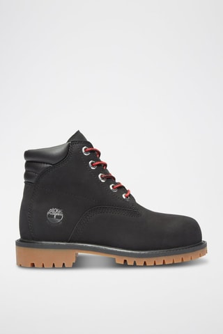 Botas de piel - Negro