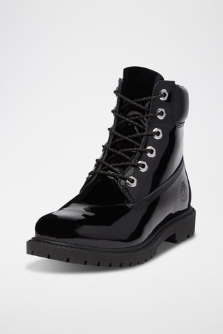 Botas de piel - Negro