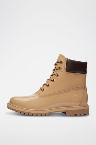 Botas de piel - Beige